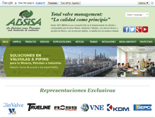 Tablet Screenshot of absisa.com